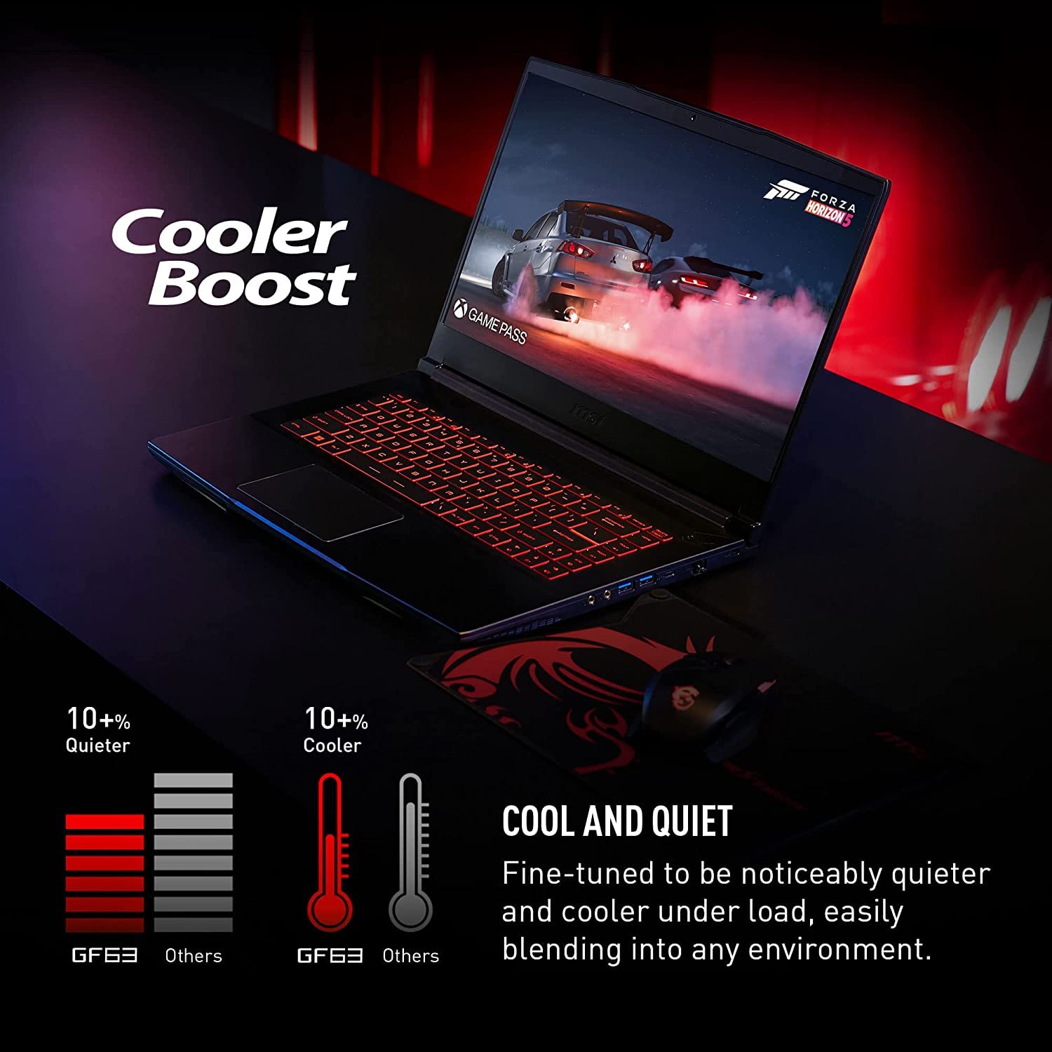Amazon.co.jp: msi GF63 12VE 薄型ゲーミングノートパソコン 15.6